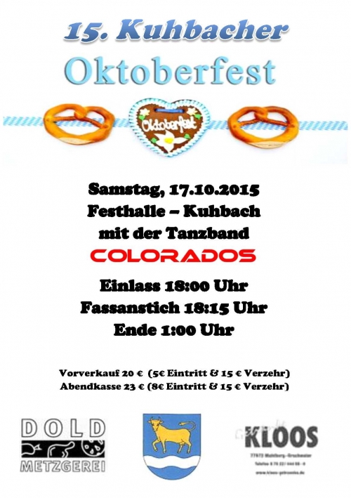 15. KUHBACHER OKTOBERFEST
