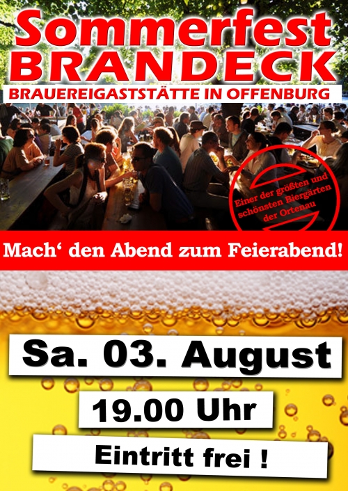 SOMMERFEST BRANDECK 2013