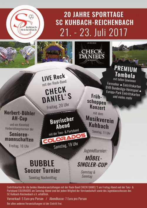20 JAHRE SPORTTAGE SC KUHBACH-REICHENBACH