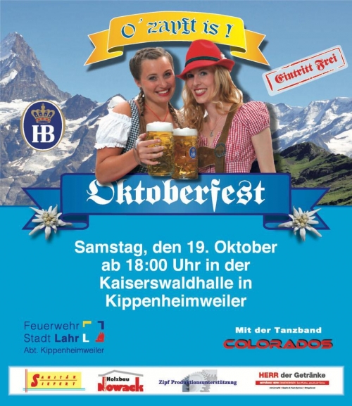 OKTOBERFEST KIPPENHEIMWEILER KAISERWALDHALLE