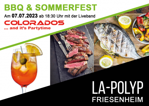 BBQ UND SOMMERFEST LA POLYP FRIESENHEIM