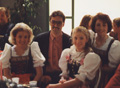 Rolf mit Stefanie Hertel und den Geschwistern Hoffmann 1993